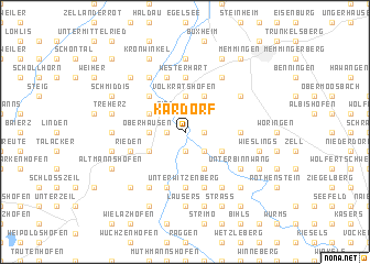 map of Kardorf