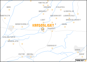 map of Kardosliget