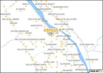 map of Kardūs