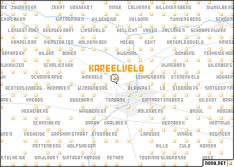 map of Kareelveld