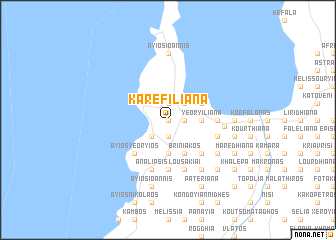 map of Karefilianá