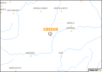 map of Kareha