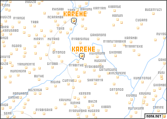 map of Karehe