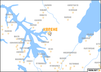 map of Karehe