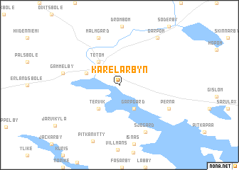 map of Karelarbyn