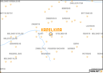 map of Karelkina