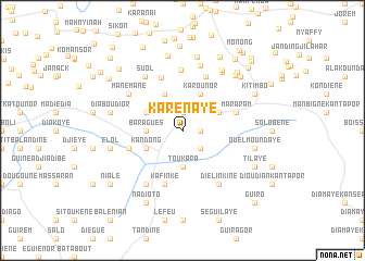 map of Karénaye