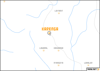map of Karenga