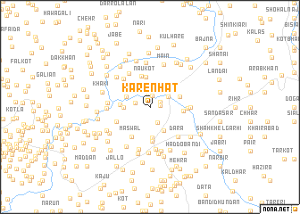 map of Karenhat