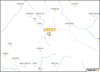 map of Karep