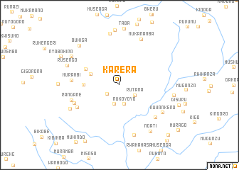 map of Karera