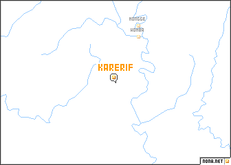 map of Karerif