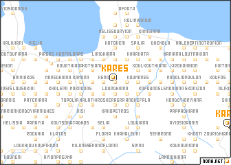 map of Karés