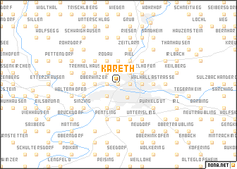 map of Kareth