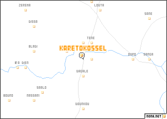 map of Karétokossel