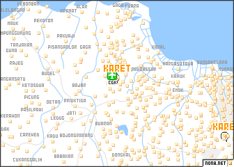 map of Karet