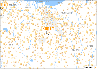 map of Karet