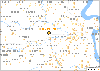 map of Karezai