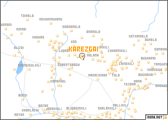 map of Kārezgai