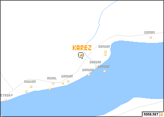 map of Karez