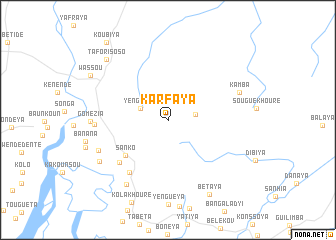 map of Karfaya