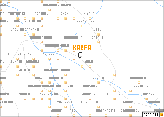 map of Karfa