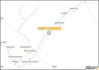 map of Karfin Sarki