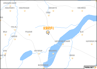 map of Karfi