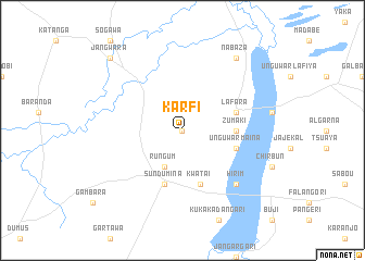 map of Karfi