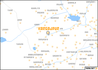 map of Kargajpur