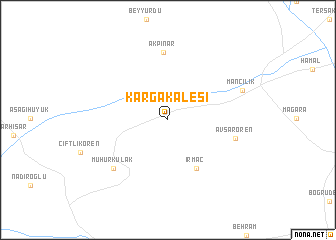 map of Kargakalesi