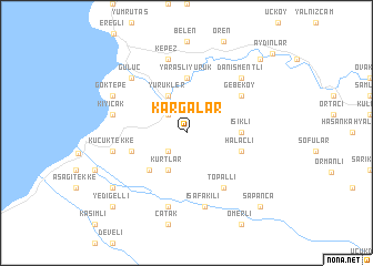 map of Kargalar