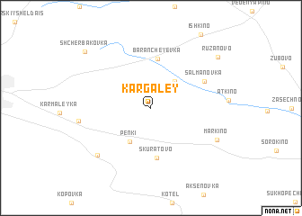 map of Kargaley