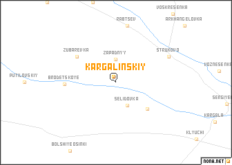 map of Kargalinskiy