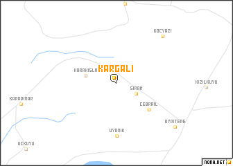 map of Kargalı