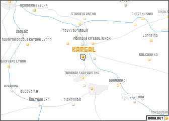 map of Kargal