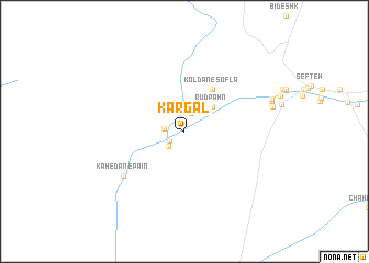 map of Kargal