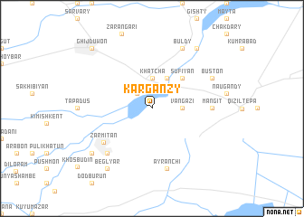 map of Karganzy