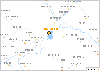 map of Kargatu