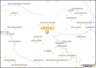 map of Kargaz