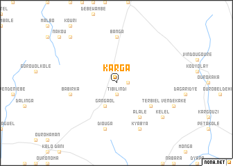 map of Karga