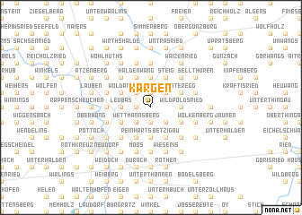 map of Kargen