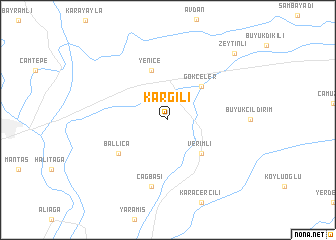 map of Kargılı