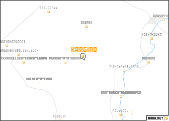 map of Kargino