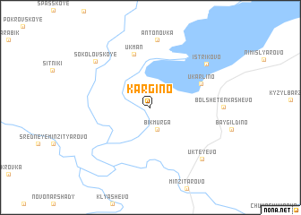 map of Kargino