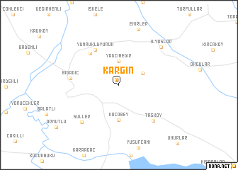 map of Kargın