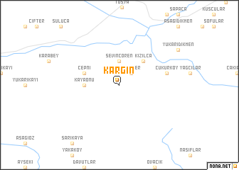 map of Kargın