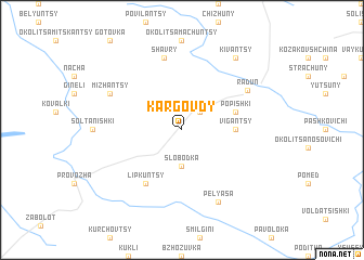 map of Kargovdy