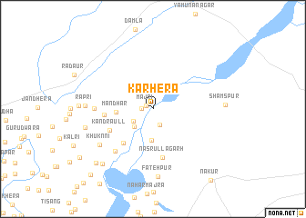 map of Karhera