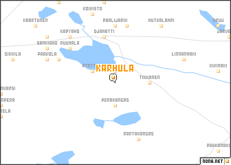 map of Karhula